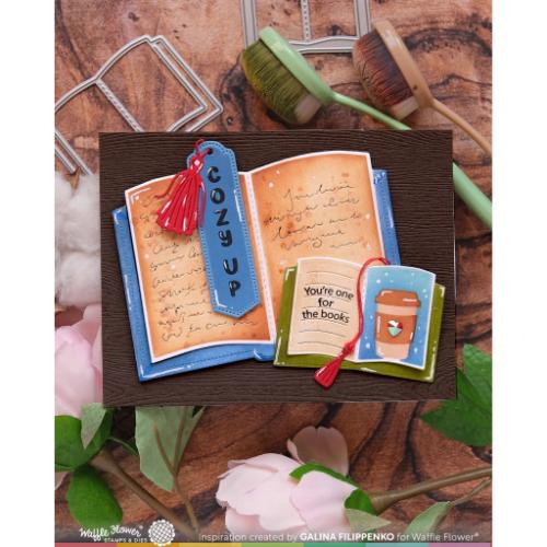 Waffle Flower - Open Book Trio Fall Stencil