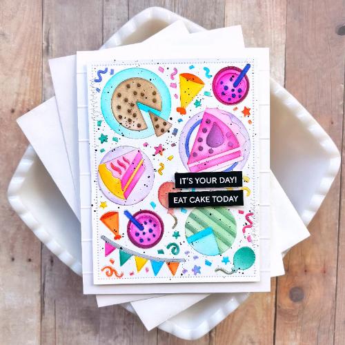 Waffle Flower - Cake Time Stencil