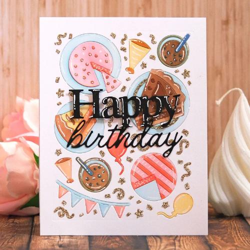 Waffle Flower - Cake Time Stencil