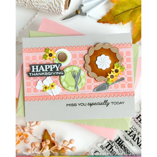Waffle Flower - Table Add-on Pie Die