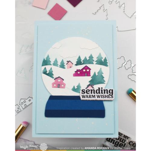 Waffle Flower - Snowy Hills Add-on Die