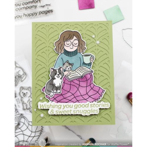 Waffle Flower - Simple Joy Matching Die