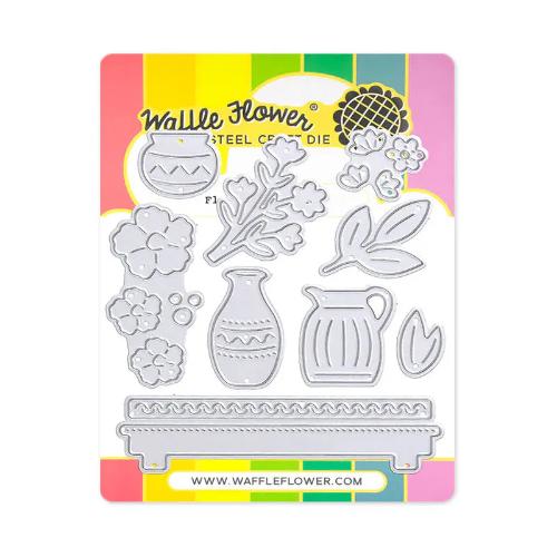 Waffle Flower - Floral Shelf Die