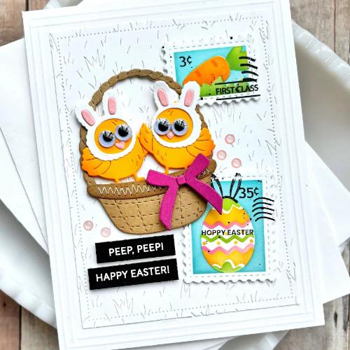 Waffle Flower - Grass Texture Die