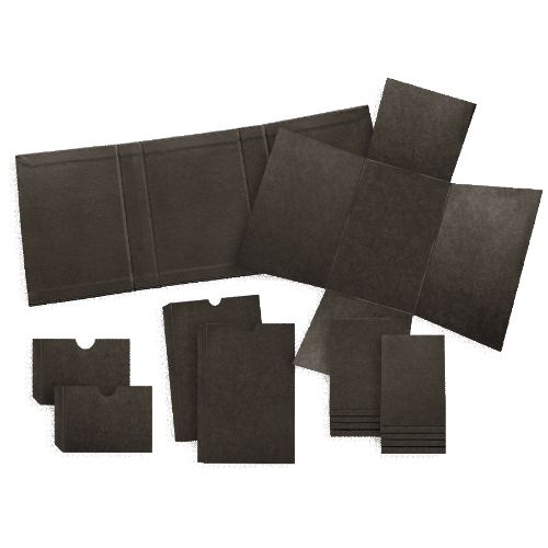 Graphic 45 Interactive Folio Album (Black) - Postage as per Actual