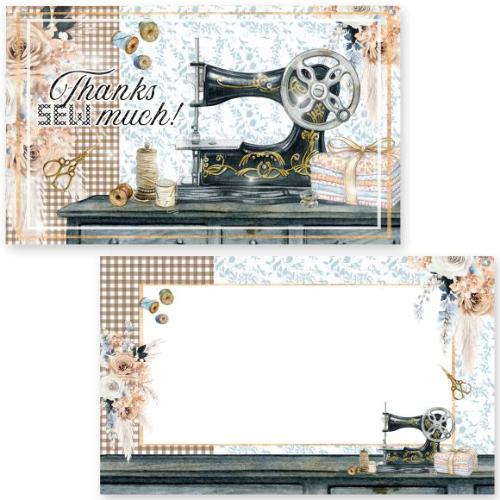 Memory Place Journal Card Pack 20/Pkg Stitched Together