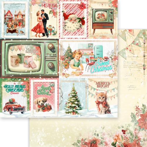 Memory Place Double-Sided Paper Pack 8"X8" 18/Pkg-Merry & Bright