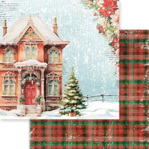 Memory Place Double-Sided Paper Pack 8"X8" 18/Pkg-Merry & Bright