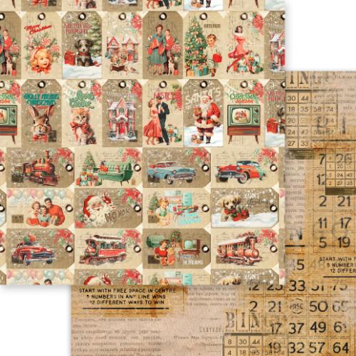 Memory Place Double-Sided Paper Pack 8"X8" 18/Pkg-Merry & Bright