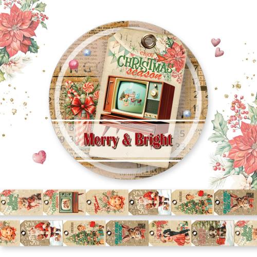 Memory Place Washi Tape 15mmx5m Merry & Bright #2