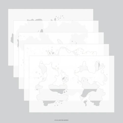 Concord & 9th - Splash Stencil Pack (4 qty; 6 x 9)