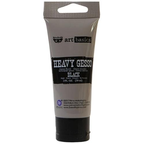 Prima Marketing - Art Basics: Heavy Gesso - Black