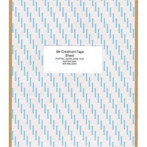Be Creative Tape TAPE SHEET Double Sided Pack of 5 - Postage as per Actual