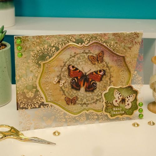 Hunkydory Crafts - Flight of the Butterflies Mirri Magic Topper Collection - Postage as per Actual