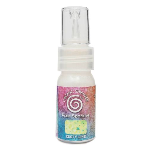 Cosmic Shimmer Jamie Rodgers Pixie Sparkles Zesty Lime 30ml