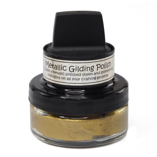 Cosmic Shimmer Metallic Gilding Polish 50ml Tarnished Gold