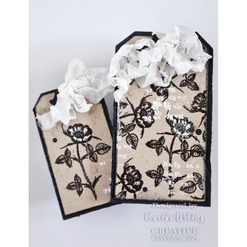 Creative Expressions Sam Poole Beautiful Garden 6 in x 8 in Clear Stamp Set