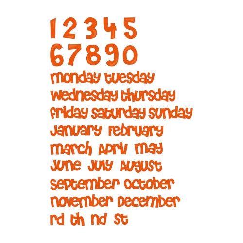 Tonic - Die - My Memory Book - Keepsake Date Creator - 2503e