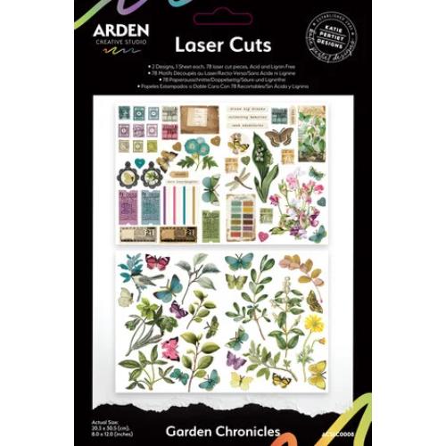 Arden Creative Studio Garden Chronicles Laser Cuts (78pcs) by Katie Pertiet (ACSLC0008)