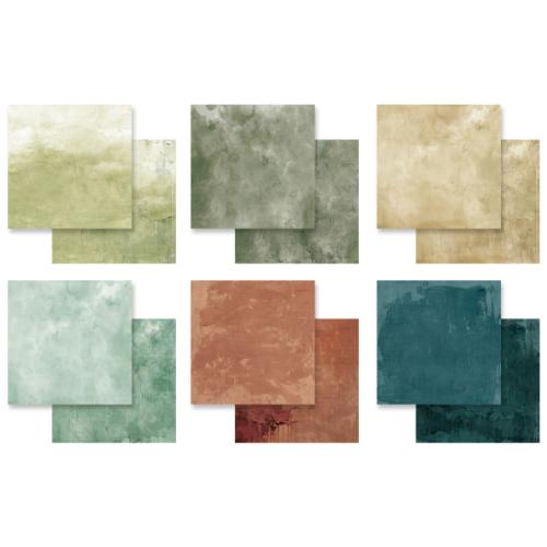 Arden Creative Studio Amber Ledgers 12x12 Inch Paper Pad Solids by Katie Pertiet (ACSPP0032) - Postage as per Actual