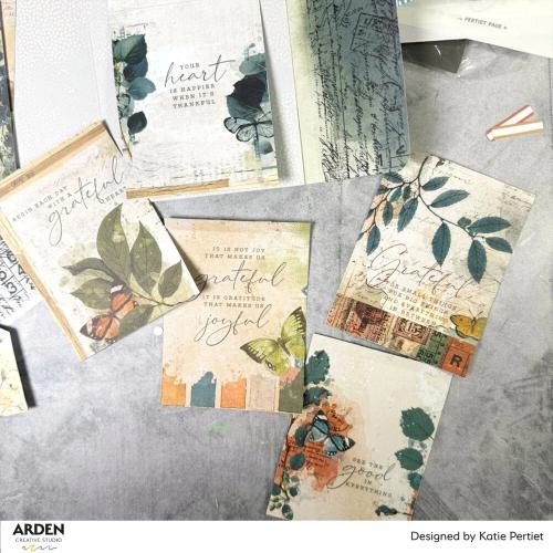 Arden Creative Studio Amber Ledgers 6x8 Inch Paper Pad by Katie Pertiet (ACSPP0033)