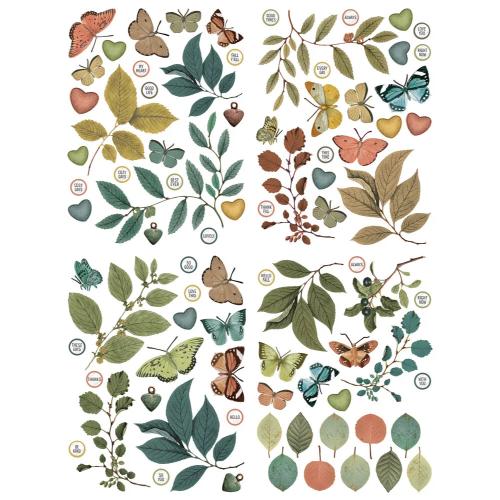 Arden Creative Studio Amber Ledgers Foliage Laser Cuts (85pcs) by Katie Pertiet (ACSLC0013)