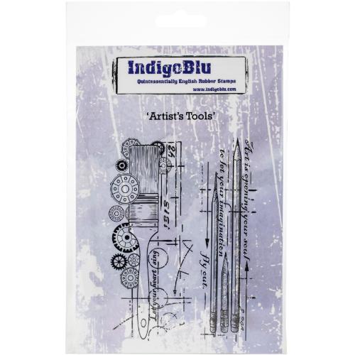 IndigoBlu - IndigoBlu Cling Mounted Stamp 5"X4"-Artists Tools