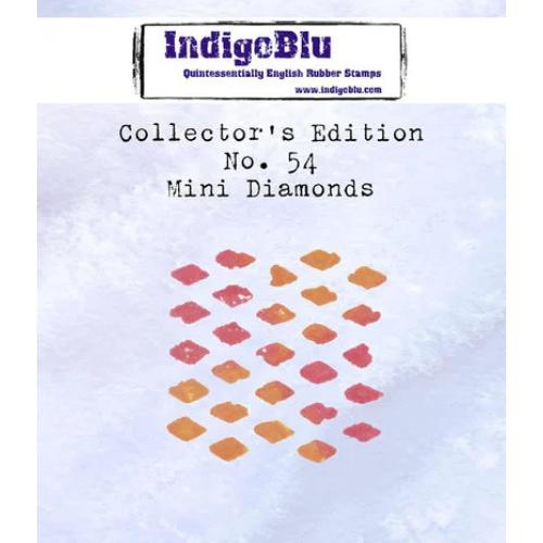 IndigoBlu - Rubber Stamp - Collectors Edition No.54 - Mini Diamonds