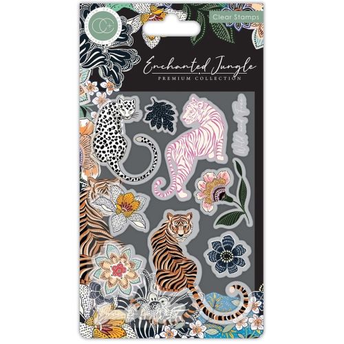 Craft Consortium Enchanted Jungle Clear Stamps