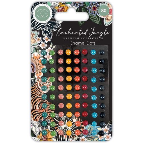 Craft Consortium Enchanted Jungle Enamel Dots