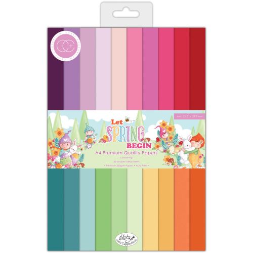 Craft Consortium Let Spring Begin A4 Paper Pad