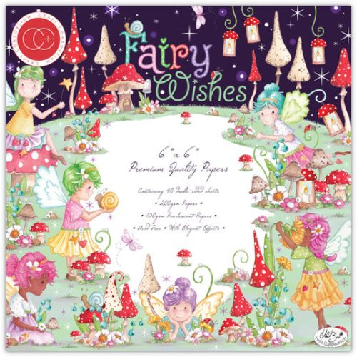 Craft Consortium Fairy Wishes 6x6 Inch Paper Pad