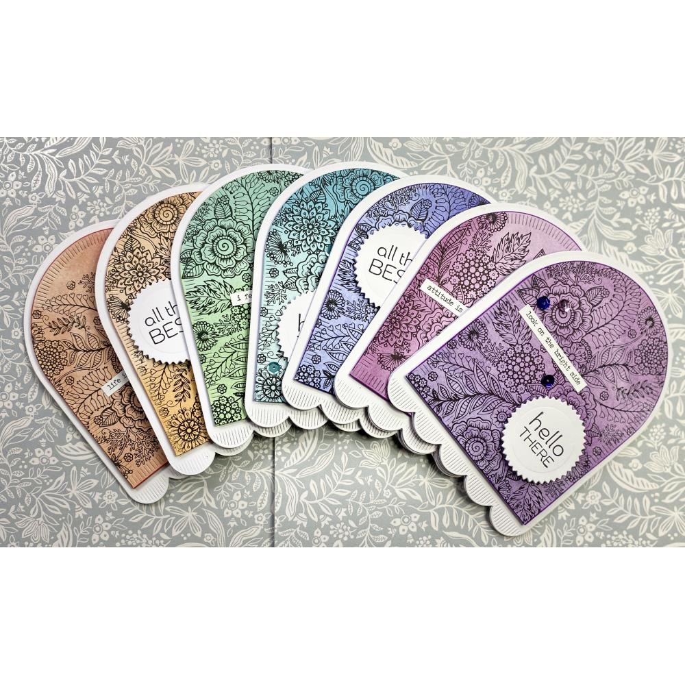 Craft Consortium Double-Sided Paper Pad 6"X6" 40/Pkg Ombre