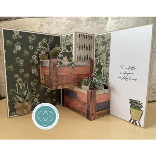 Craft Consortium Double-Sided Paper Pad 6"X6" 40/Pkg Botany Boutique