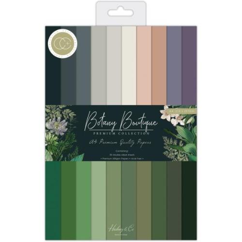 Craft Consortium Double-Sided Paper Pad A4 20/Pkg Botany Boutique