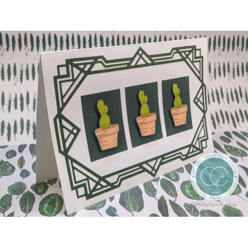 Craft Consortium Clear Stamps Cactus, Botany Boutique