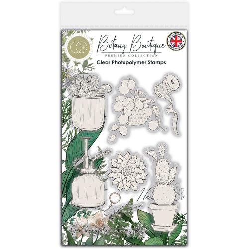 Craft Consortium Clear Stamps Cactus, Botany Boutique