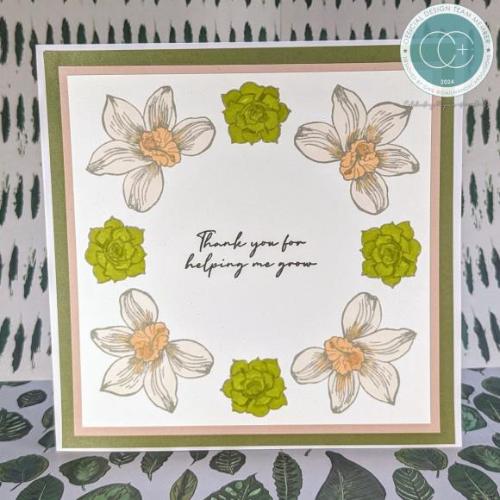 Craft Consortium Clear Stamps Orchid, Botany Boutique