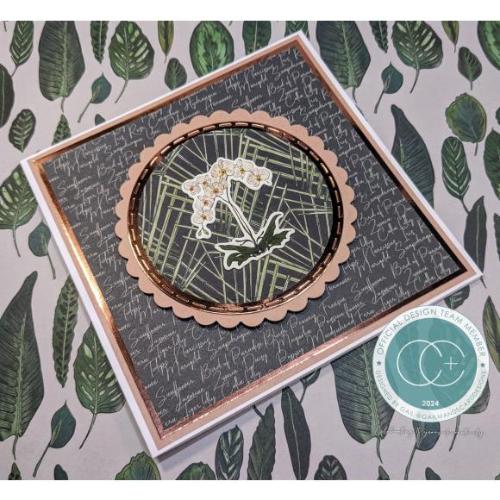 Craft Consortium Clear Stamps Orchid, Botany Boutique
