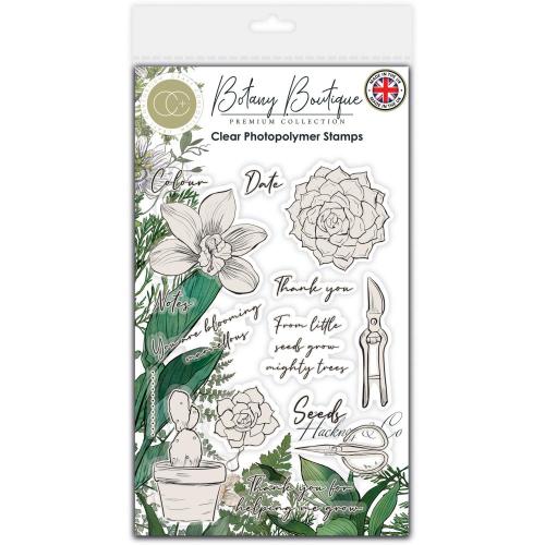 Craft Consortium Clear Stamps Orchid, Botany Boutique