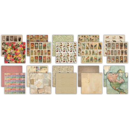 Craft Consortium The Collector 12x12 Inch Premium Paper Pad (CCEPAD038) - Postage as per Actual
