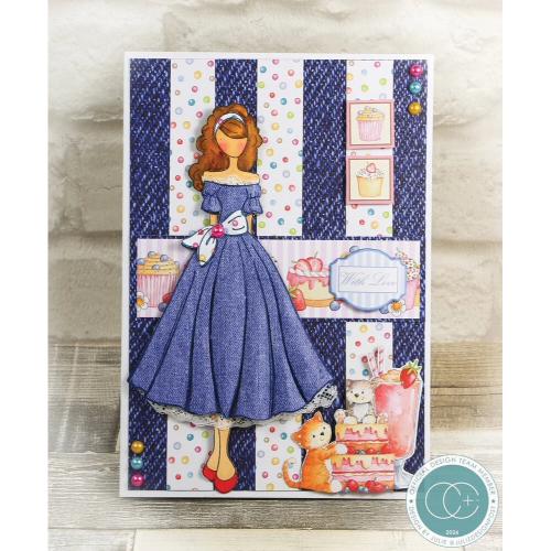 Craft Consortium Essential Craft Papers 6x6 Inch Paper Pad Denim Textures (CCEPAD044B)