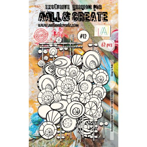 Aall and Create Ephemera Die-Cuts - Stems & Pods - #12