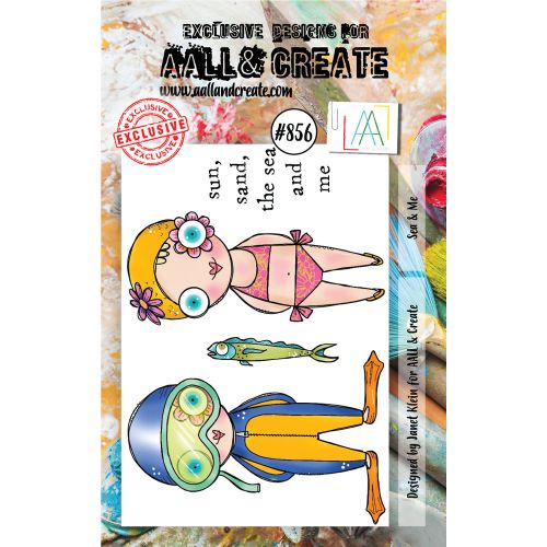 Aall and Create A7 Clear Stamp Set - Sea & Me #856
