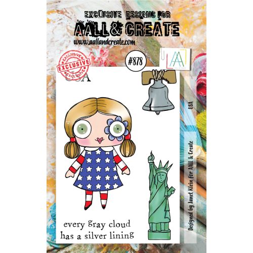Aall and Create USA - Clear Stamp Set #878
