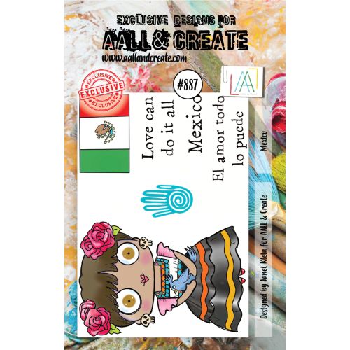 Aall and Create Mexico - Clear Stamp Set #887