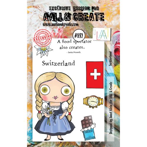 Aall and Create Switzerland - Clear Stamp Set #892