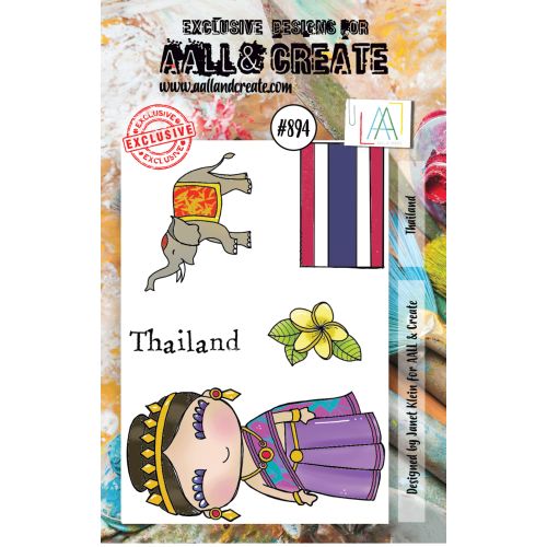 Aall and Create Thailand - Clear Stamp Set #894