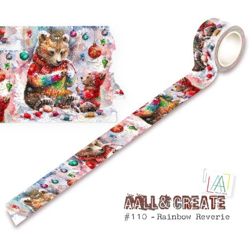 Aall And Create Washi Tape Rainbow Reverie (AALL-MT-110)