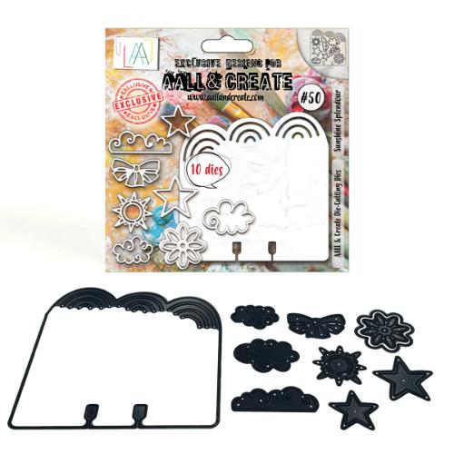 Aall and Create Die-Cutting Die Set - Sunshine Splendour (AALL-DI-050)